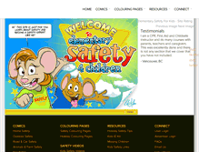 Tablet Screenshot of elementarysafety.com